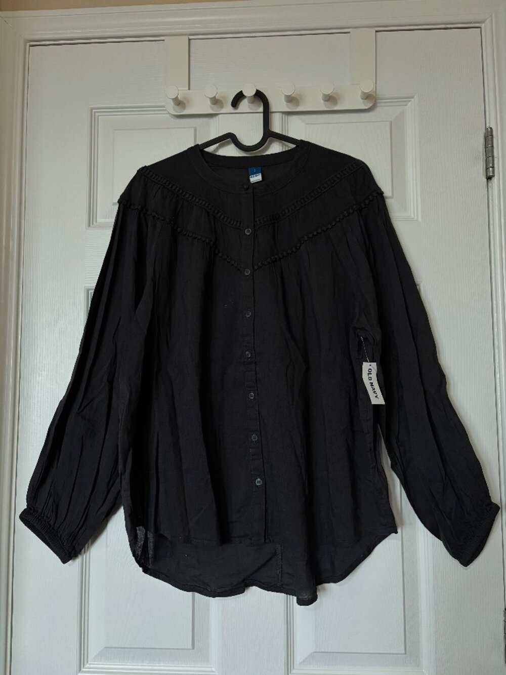 NWT Old Navy // Black Blouse (Size S)
